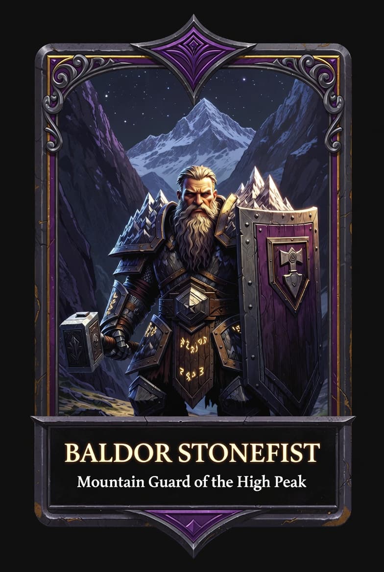 Baldor Stonefist