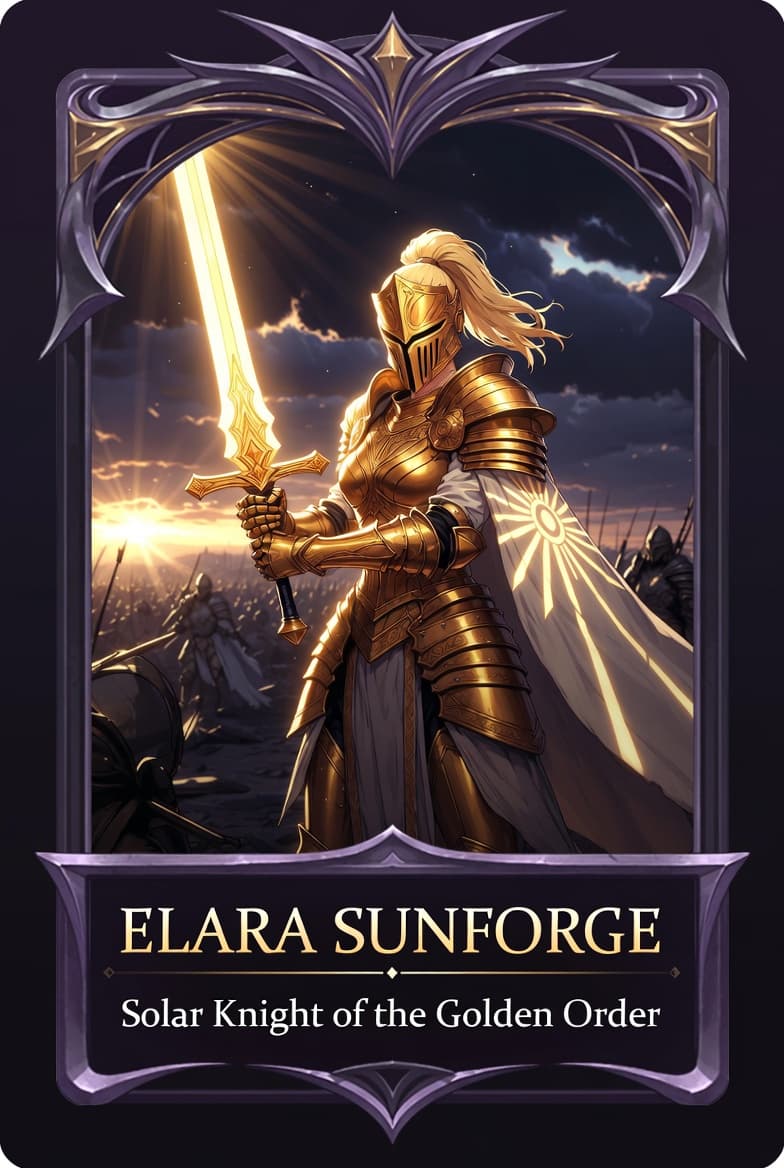 Elara Sunforge