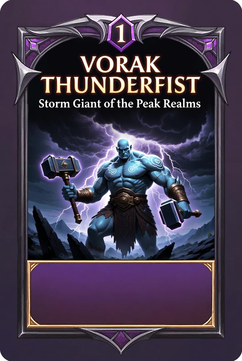 Vorak Thunderfist