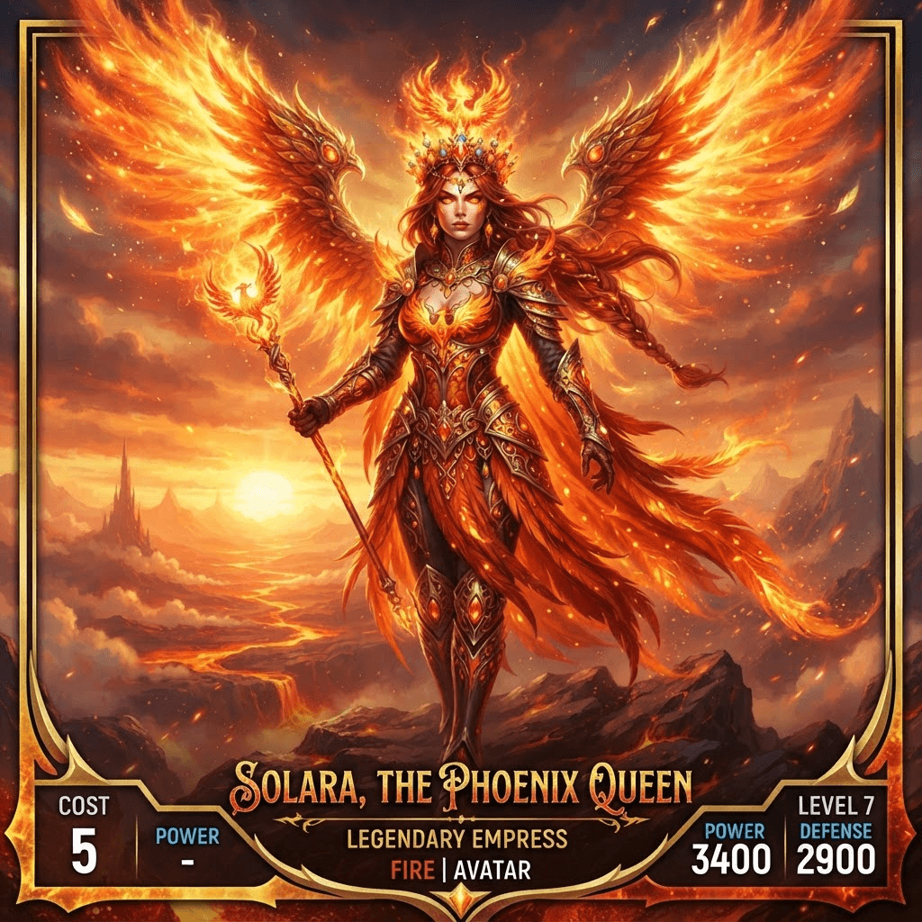 Solara, Phoenix Queen